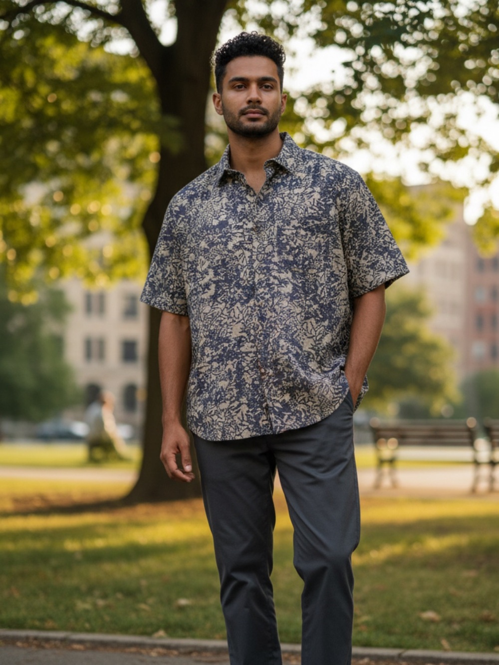 COLUMBIA vintage button down shirt